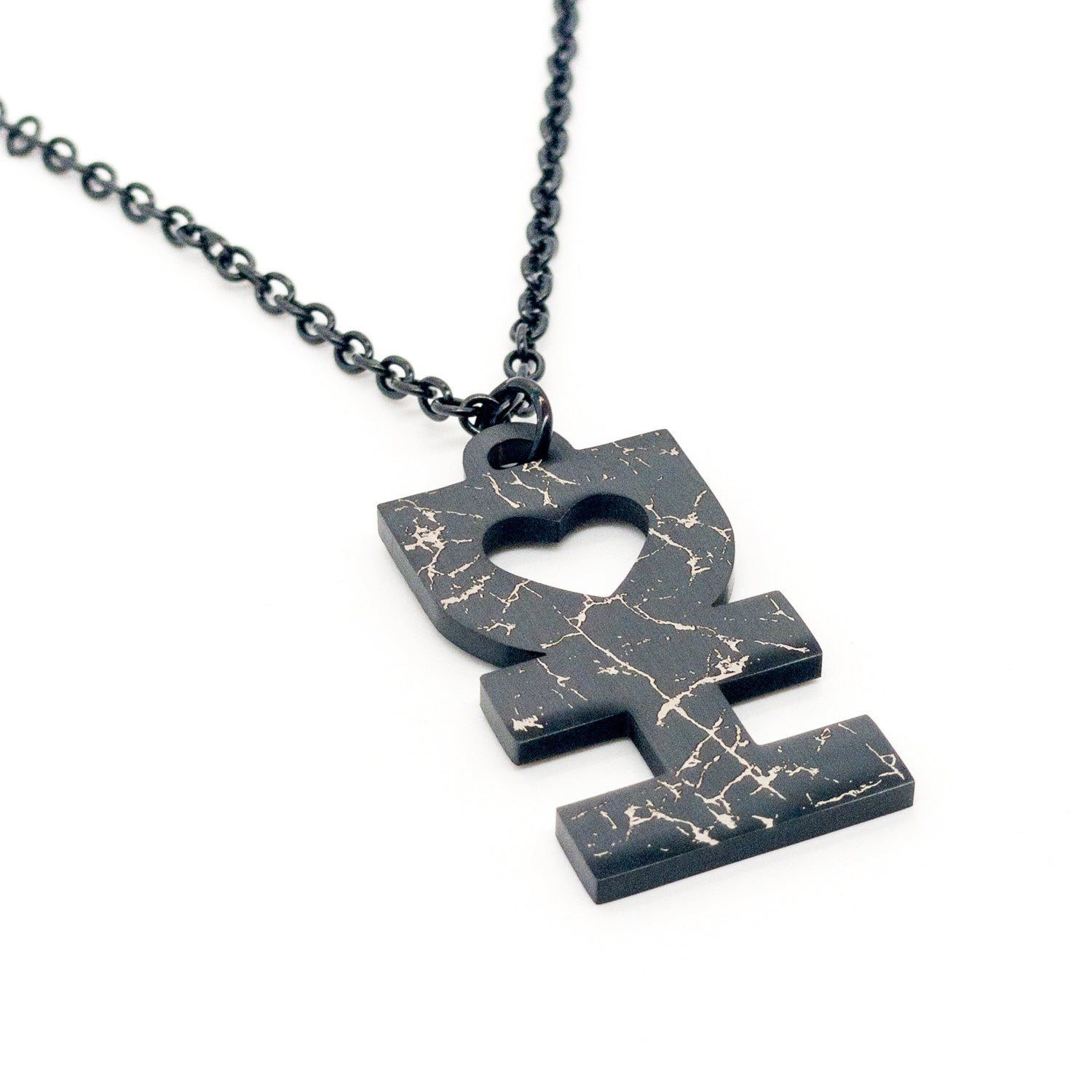 DH MAN NECKLACE IN MARBLE