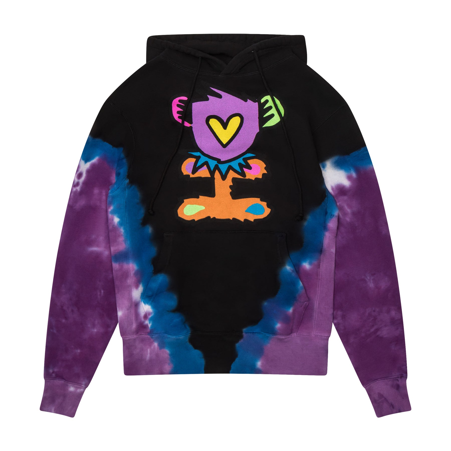 Dancing Berk Bear Hoodie Custom Dyed