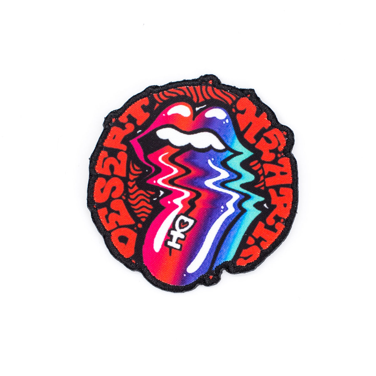 Desert Hearts Lips Patch