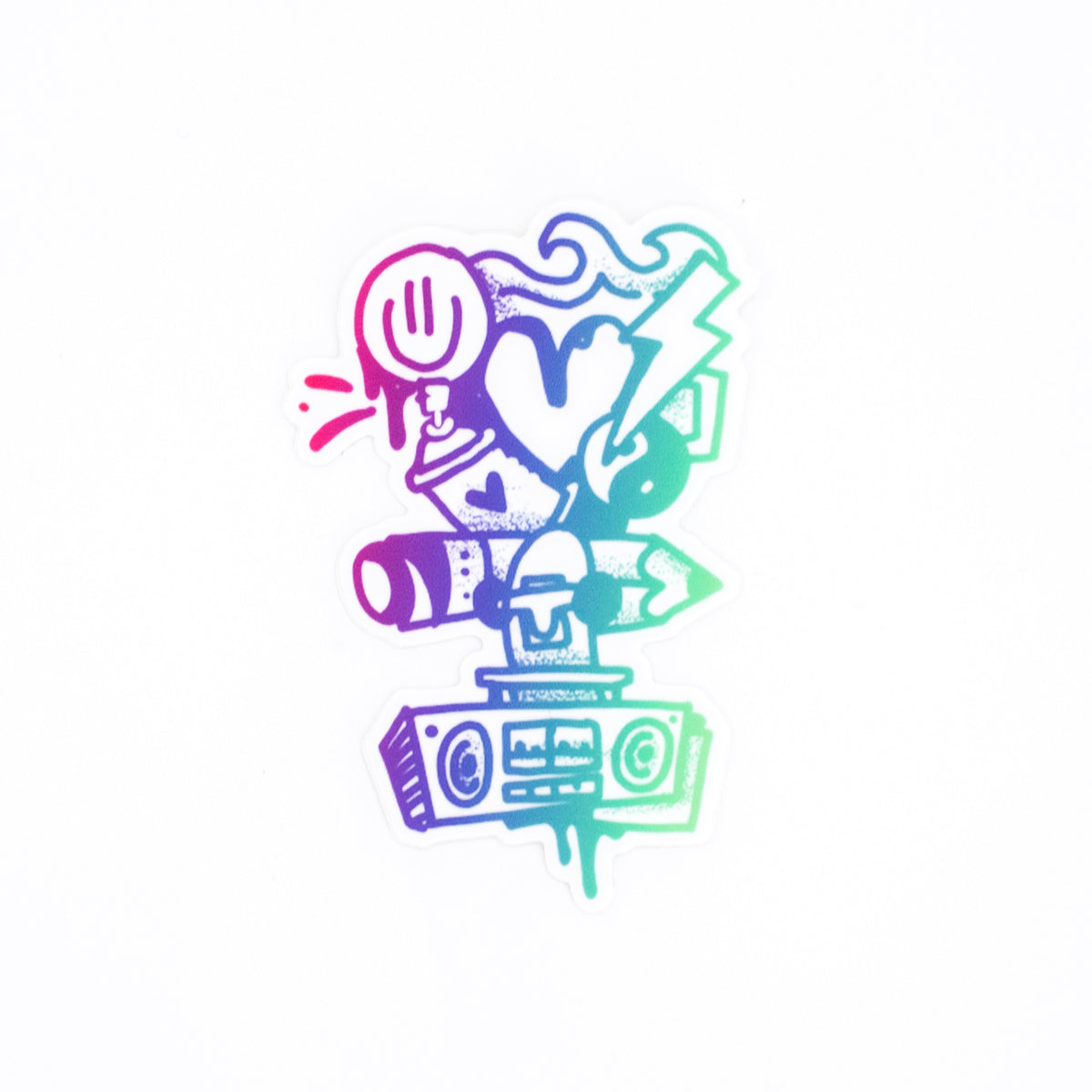 Berks House Head Vinyl Sticker