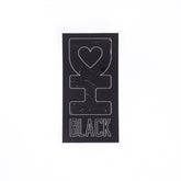 Desert Hearts Black Vinyl Sticker